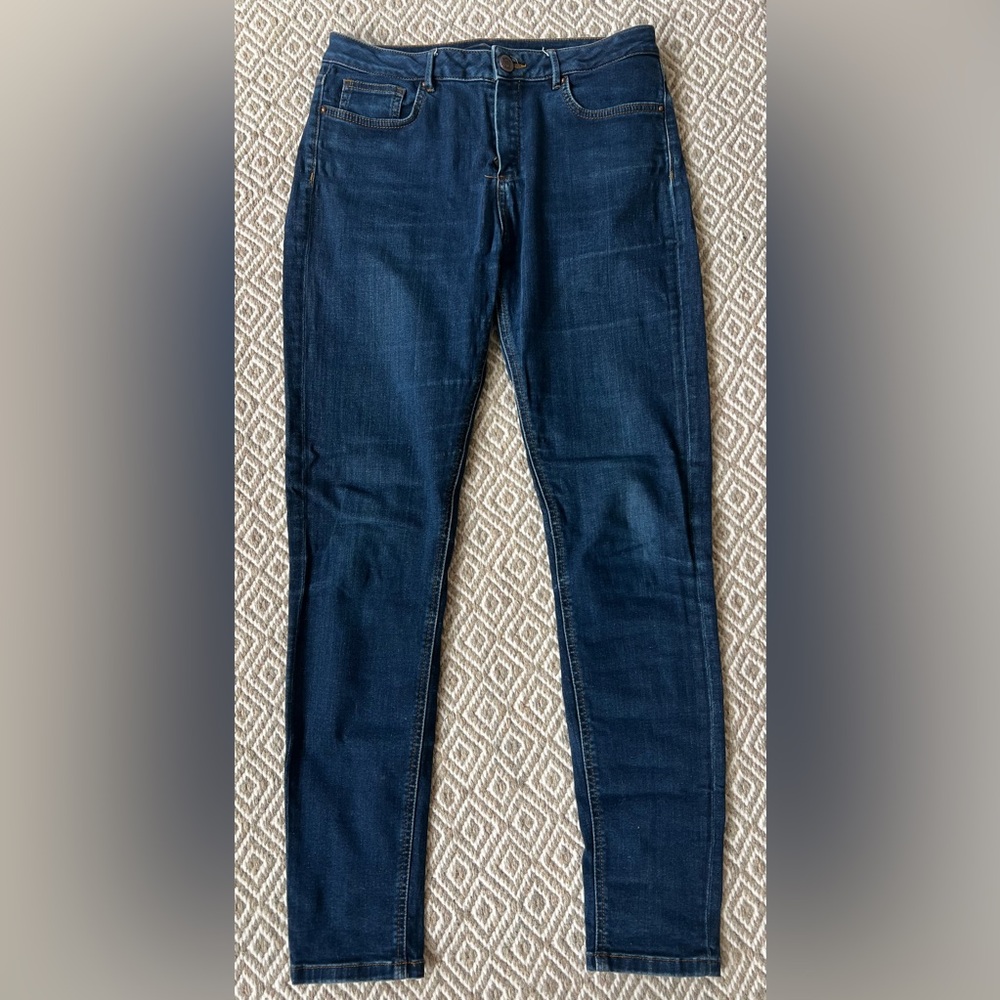 Massimo Dutti Dark Skinny Fit Jeans - Picture 2 of 6